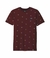 REMERA DIAMONDS TEES BORDO