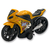 Super Moto 1600 Esportiva com Rodas com Fricção - Amarelo (195AM) - comprar online