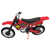 Moto de Motocross de Brinquedo com Apoio - Vermelho (364VM)