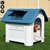 Casa para perro chico modelo City Azul - QPerron