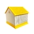 Casa para perro chico modelo minimalista Amarilla en internet