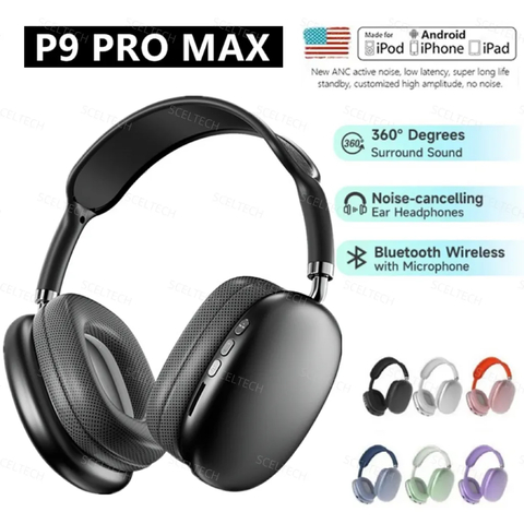 P9 Pro Max Wireless Bluetooth Headphones