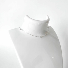 Colar Choker Zirconia Cristal - comprar online