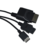 Cable de Audio y vídeo AV, Componente 4 en 1 para PS2, PS3, Wii, Xbox360, 1,8 Mts. - Movinet technology