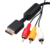 Cable de audio y video para consolas play station PS1/PS2/PS3