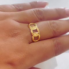 Anel Elos Banhado a Ouro 18 K - comprar online