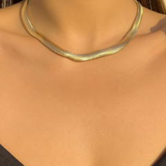 Choker Fio Alemão 5M Banhado a ouro 18 K - comprar online