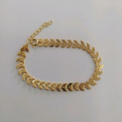 PULSEIRA ESCAMA BANHADA A OURO 18 K - comprar online