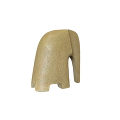 Escultura Elefante Amadeirada - Grande - comprar online