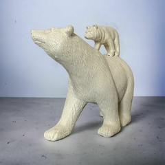 Escultura Ursos - Snuggle