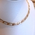 Choker Elo Groumet Cristal - Ouro - comprar online