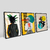 Kit 3 Quadros Decorativos Imaginações - comprar online