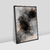 Quadro Decorativo Abstrato Fumaça Escura - comprar online