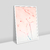 Quadro Decorativo Abstrato Rosa - comprar online