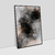 Quadro Decorativo Abstrato Fumaça Escura - loja online