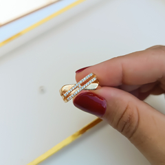 ANEL INSPIRAÇÃO BANHADO A OURO 18K - comprar online