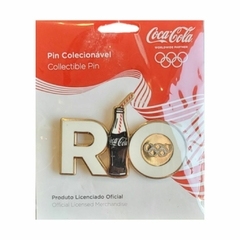 Pin Olímpiadas Rio 2016 Coca Cola - Produto Oficial