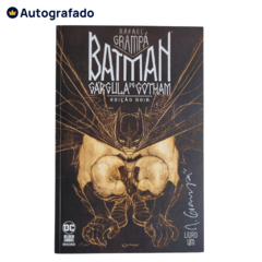 Batman: A Gárgula De Gotham 01 - Edição Noir - Autografada por Rafael Grampá