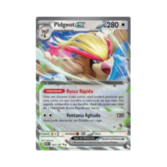 Carta Pidgeot ex (164/197) - Coleção Obsidiana em Chamas - Pokémon (PT)