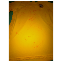 Camisa Oficial Seleção Brasileira 2006 - Nike - Autografada Pelo Time! - loja online