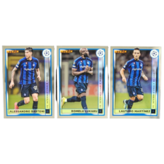 3 Cards - FC Internazionale Milano - Topps Merlin Chrome UEFA