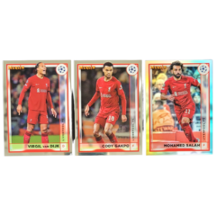 3 Cards - Liverpool FC - Topps Merlin Chrome UEFA