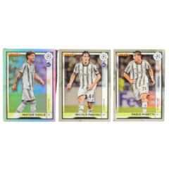 3 Cards - Juventus - Topps Merlin Chrome UEFA