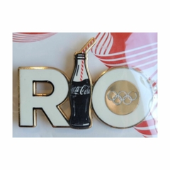 Pin Olímpiadas Rio 2016 Coca Cola - Produto Oficial na internet