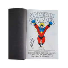 Captain Mar-Vell Omnibus Vol. 1 - Autografado por Roy Thomas - comprar online