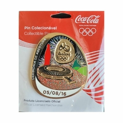 Pin Olímpiadas 2016 Abertura Coca Cola - Produto Oficial