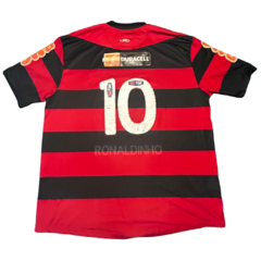 Camisa Oficial Flamengo 2011 - Ronaldinho N10 - Olympikus - Autografada por Zico na internet