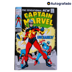 Captain Mar-Vell Omnibus Vol. 1 - Autografado por Roy Thomas