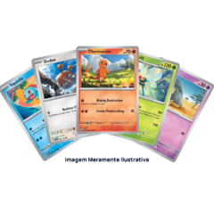 Coleção 151 - Escarlate e Violeta - Bulk de Cartas Avulsas Pokémon (55 Cartas)