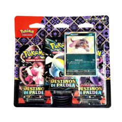 Kit Triple Pack Pokémon Destinos de Paldea - Contém 3 Triple Packs na internet