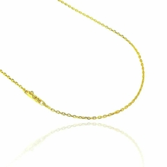 Corrente Cartier Cadeado 2mm 60cm (Fecho Canhão) (Banho Ouro 24K)