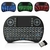 Mini Teclado Controle Remoto, TV Box PC Smart TV Controle, Sem Fio Para