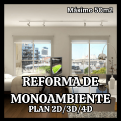 Reforma de monoambiente