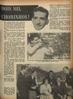 JACOB DO BANDOLIM, EM 1955, NA REVISTA RADIOLÂNDIA: UM GALÃ-BURGUÊS NACIONALISTA - comprar online