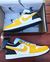 Nike Air Jordan Amarelo/Preto - loja online