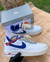 Nike Air Force AF1 Branco/Azul