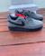 Nike Air Force AF1 Cinza/Preto - comprar online