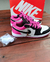 Nike Air Jordan Rosa/Preto Feminino - On Track Urban 