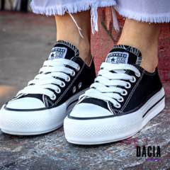 All star plataforma negra store