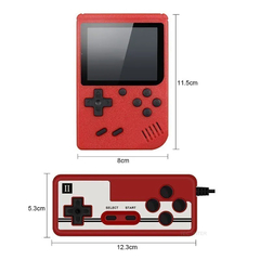 Portátil Retro Mini Video Game Console, Handheld Game Player, Built-in 500 Game