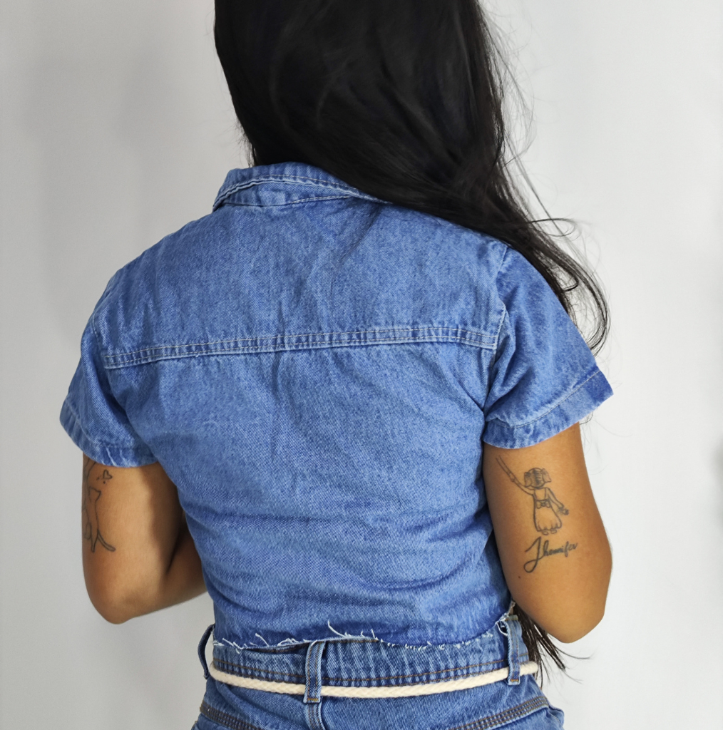 Cropped jeans - Comprar em Vanilla Store Oficial