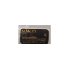 Etiqueta - SDH600-B2 - Stanley