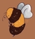 Abeja Sticker