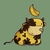 Vaca Banana Sticker