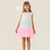 Vestido Petit Cherie Tule Bordado Tricolor - comprar online