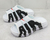 Chinelos Pippen "Big AIR" Branco e preto NKAIR J11